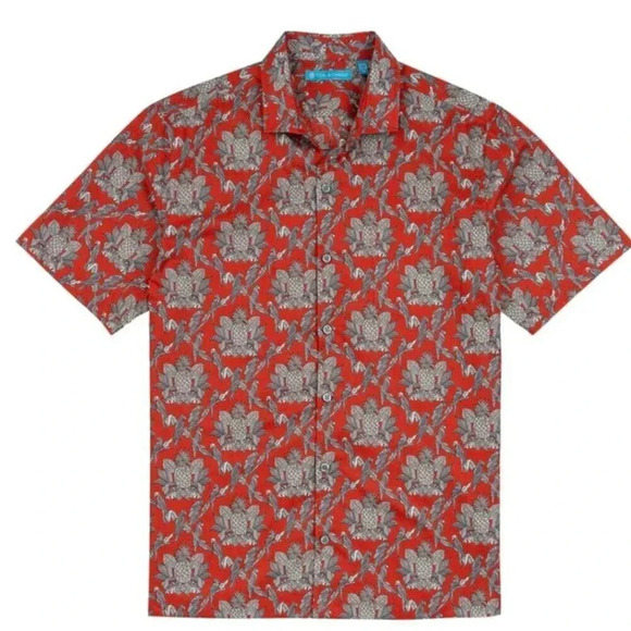 Tori Richard Macaw Hawaii Shirt L - Picture 1 of 4